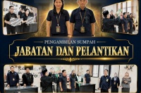Pengambilan Sumpah Jabatan dan Pelantikan